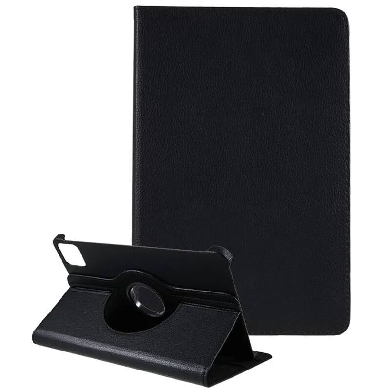 [RNZ-TA95721] Xiaomi Pad 6 Uyumlu Zore Dönebilen Standlı Kılıf (Siyah)