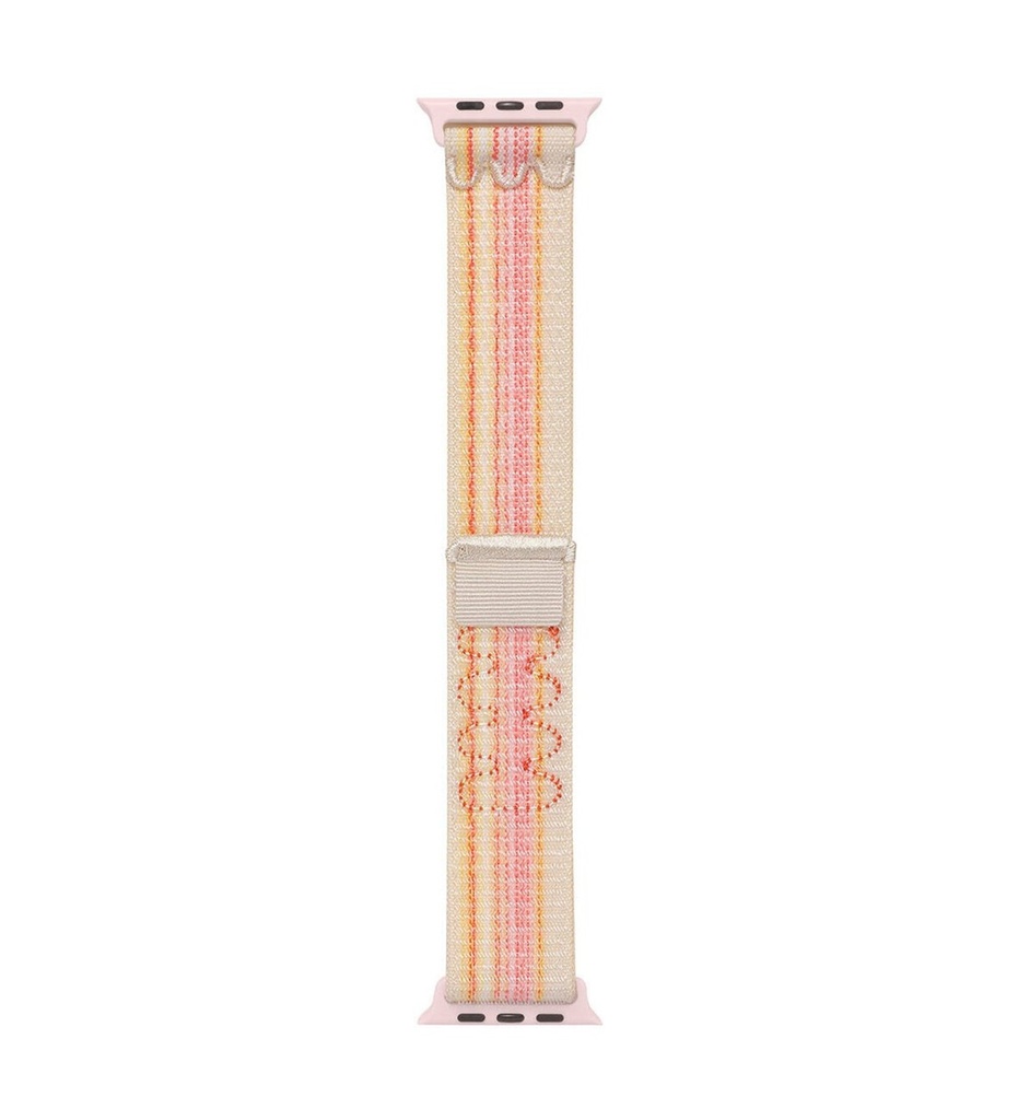Apple Watch 38mm Uyumlu KRD-91 Hasır Kordon Strap Kayış
