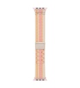 Apple Watch 38mm Uyumlu KRD-91 Hasır Kordon Strap Kayış
