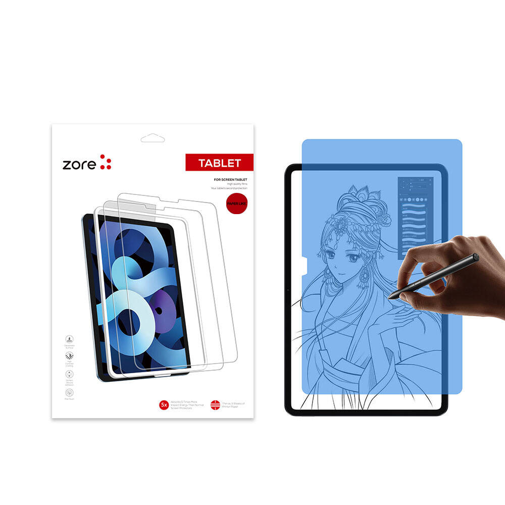 [RNZ-TA95846] Xiaomi Pad 6 Uyumlu Kağıt Hisli Mat Zore Paper-Like Ekran Koruyucu