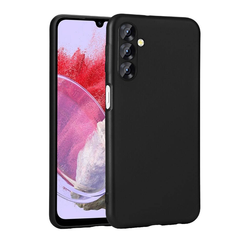 [RNZ-TA98187] Samsung Galaxy M34 5G Uyumlu Kılıf Zore Premier Silikon Kapak (Siyah)