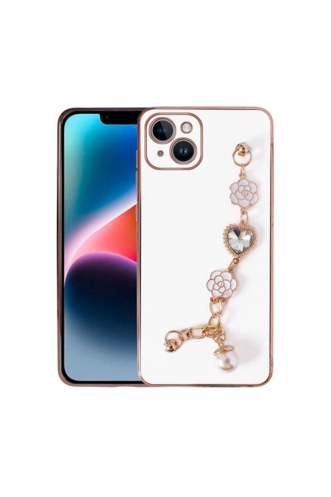 Apple iPhone 15 Plus Uyumlu Kılıf El Tutamaçlı Kamera Korumalı Zore Taka Silikon Kapak