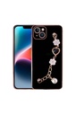 Apple iPhone 15 Plus Uyumlu Kılıf El Tutamaçlı Kamera Korumalı Zore Taka Silikon Kapak