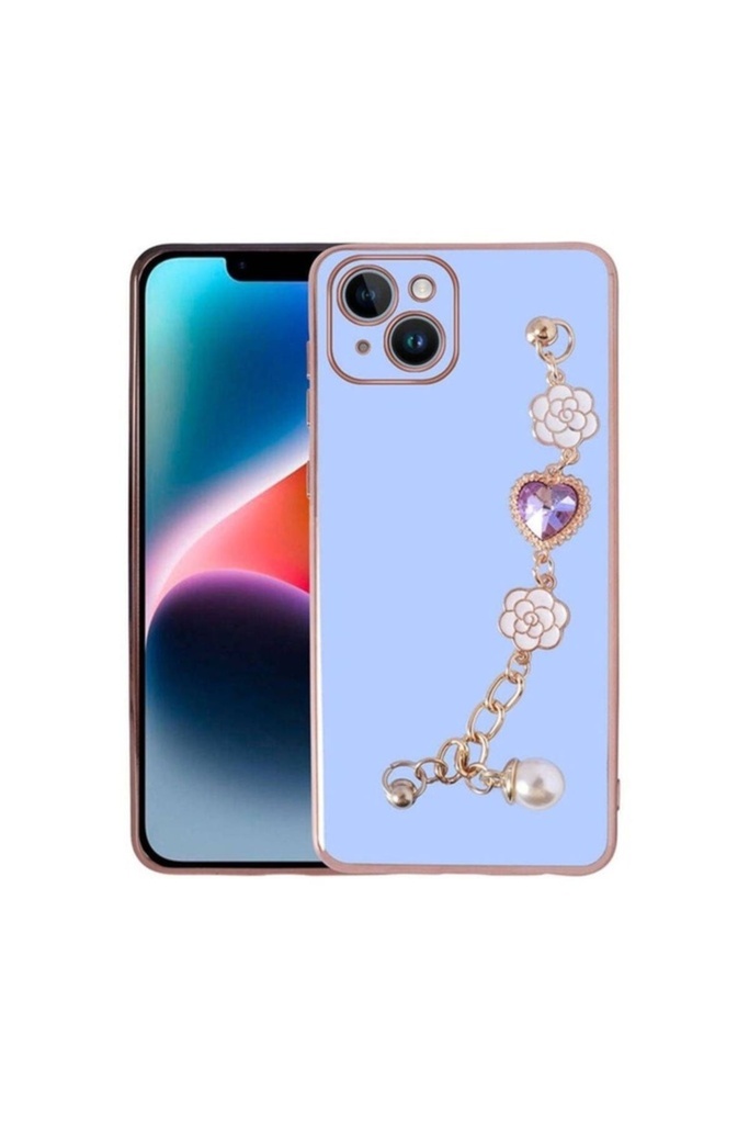 Apple iPhone 15 Uyumlu Kılıf El Tutamaçlı Kamera Korumalı Zore Taka Silikon Kapak