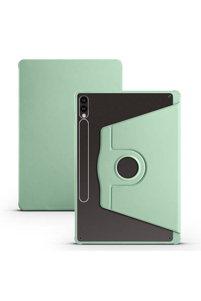 Samsung Galaxy Tab S9 Plus Uyumlu Kılıf Zore Termik Kalem Bölmeli Dönebilen Standlı Kılıf