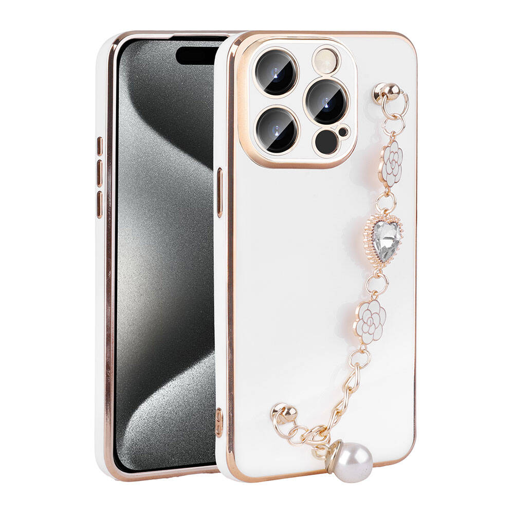 Apple iPhone 15 Pro Uyumlu Kılıf El Tutamaçlı Kamera Korumalı Zore Taka Silikon Kapak