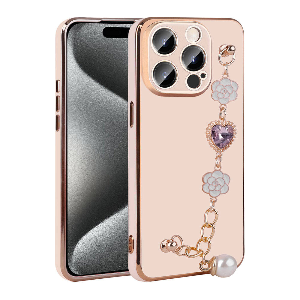 Apple iPhone 15 Pro Max Uyumlu Kılıf El Tutamaçlı Kamera Korumalı Zore Taka Silikon Kapak