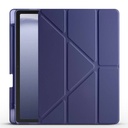 Samsung Galaxy Tab A9 Uyumlu Kılıf Zore Tri Folding Kalem Bölmeli Standlı Kılıf