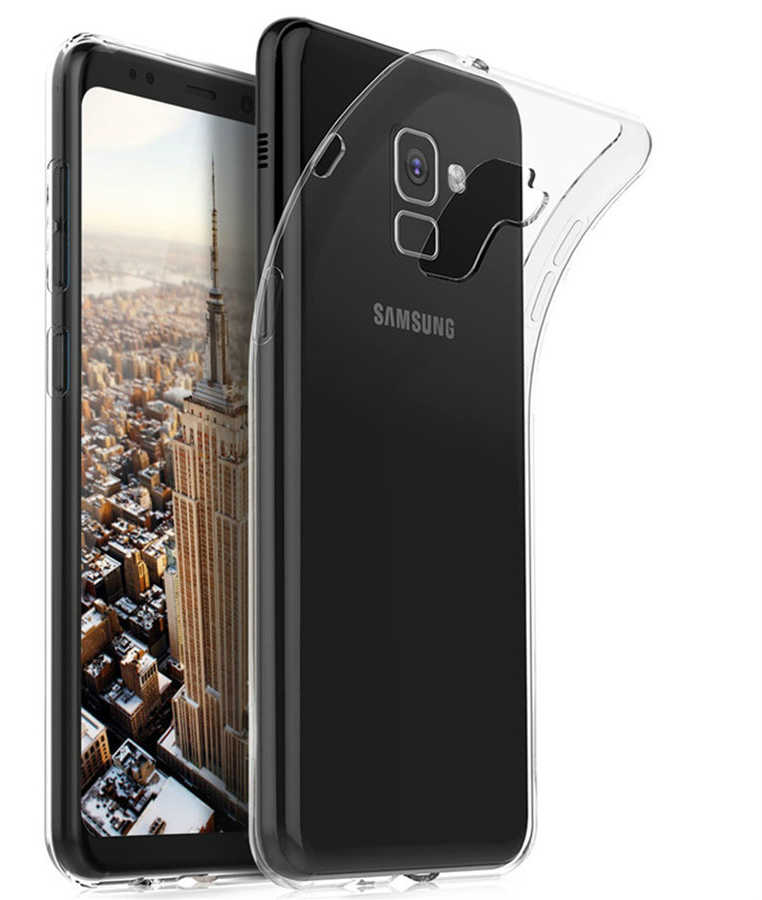 Samsung Galaxy A8 2018 Uyumlu Kılıf Zore Süper Silikon Kapak