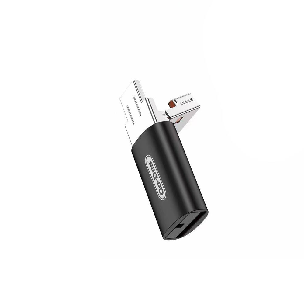 [RNZ-TA98655] Go Des GD-CT191 TF to USB-A/Type-C 2in1 OTG Hafıza Kart Okuyucu