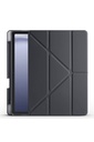 Samsung Galaxy Tab A9 Plus Uyumlu Kılıf Zore Tri Folding Kalem Bölmeli Standlı Kılıf