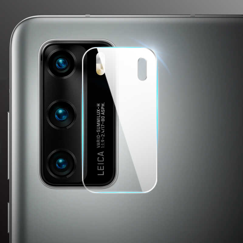 [RNZ-TA38392] Huawei P40 Uyumlu Zore Nano Kamera Koruyucu