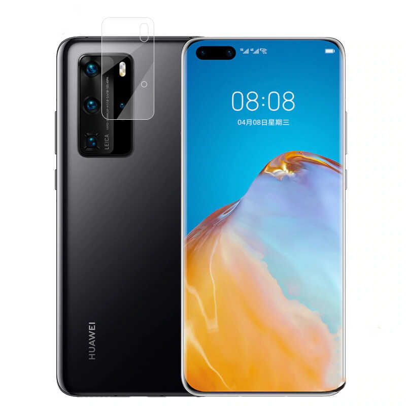 [RNZ-TA38393] Huawei P40 Pro Uyumlu Zore Nano Kamera Koruyucu