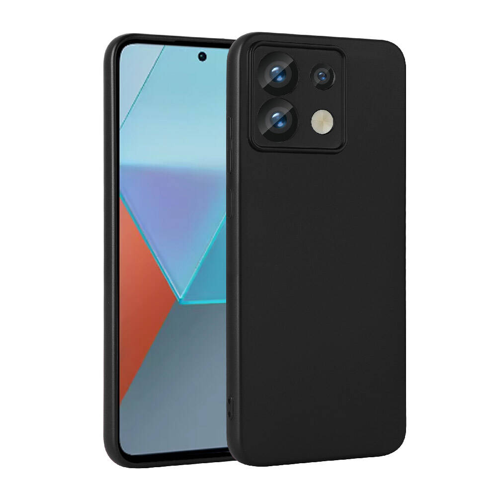 [RNZ-TA98624] Xiaomi Redmi Note 13 Pro 5G Uyumlu Kılıf Zore Premier Silikon Kapak (Siyah)