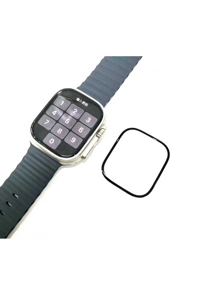 Apple Watch Ultra 49mm Uyumlu Zore PMMA Pet Saat Ekran Koruyucu
