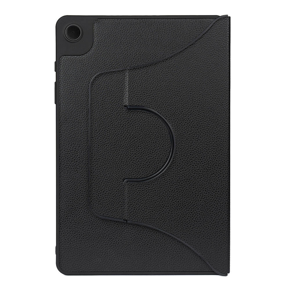 [RNZ-TA98479] Samsung Galaxy Tab A9 Uyumlu Zore Fest Dönebilen Standlı Kılıf (Siyah)