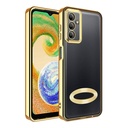Samsung Galaxy A05S Uyumlu Kılıf Kamera Korumalı Logo Gösteren Zore Omega Kapak