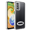 Samsung Galaxy A05S Uyumlu Kılıf Kamera Korumalı Logo Gösteren Zore Omega Kapak