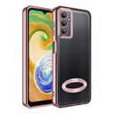 Samsung Galaxy A05S Uyumlu Kılıf Kamera Korumalı Logo Gösteren Zore Omega Kapak