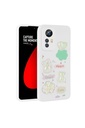 Xiaomi Redmi Note 12S Uyumlu Kılıf Kabartma Figürlü Parlak Zore Toys Silikon Kapak