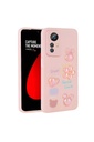 Xiaomi Redmi Note 12S Uyumlu Kılıf Kabartma Figürlü Parlak Zore Toys Silikon Kapak