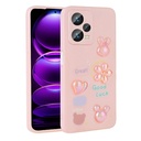 Xiaomi Redmi Note 12 Pro Plus 5G Uyumlu Kılıf Kabartma Figürlü Parlak Zore Toys Silikon Kapak