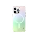 Apple iPhone 15 Pro Uyumlu Kılıf M-safe Şarj Özellikli Parlayan Arka Yüzey Coehl Linear Kapak