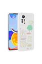 Xiaomi Redmi Note 12 Pro 4G Uyumlu Kılıf Kabartma Figürlü Parlak Zore Toys Silikon Kapak