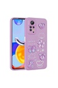 Xiaomi Redmi Note 12 Pro 4G Uyumlu Kılıf Kabartma Figürlü Parlak Zore Toys Silikon Kapak