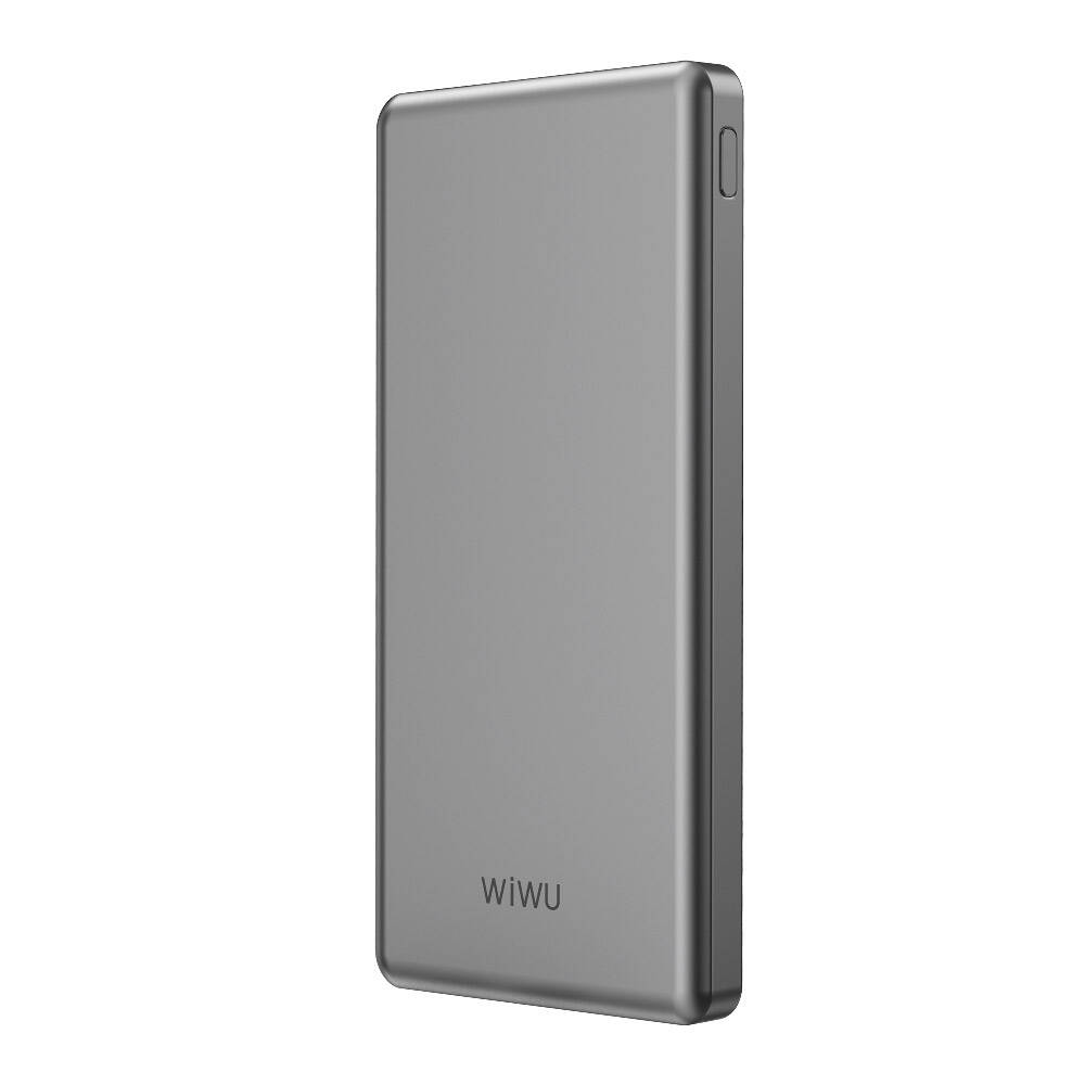 [RNZ-TA98913] Wiwu Wi-P013 Slim Serisi LED Işık Göstergeli Ultra İnce Taşınabilir Powerbank 10000mAh 22.5W