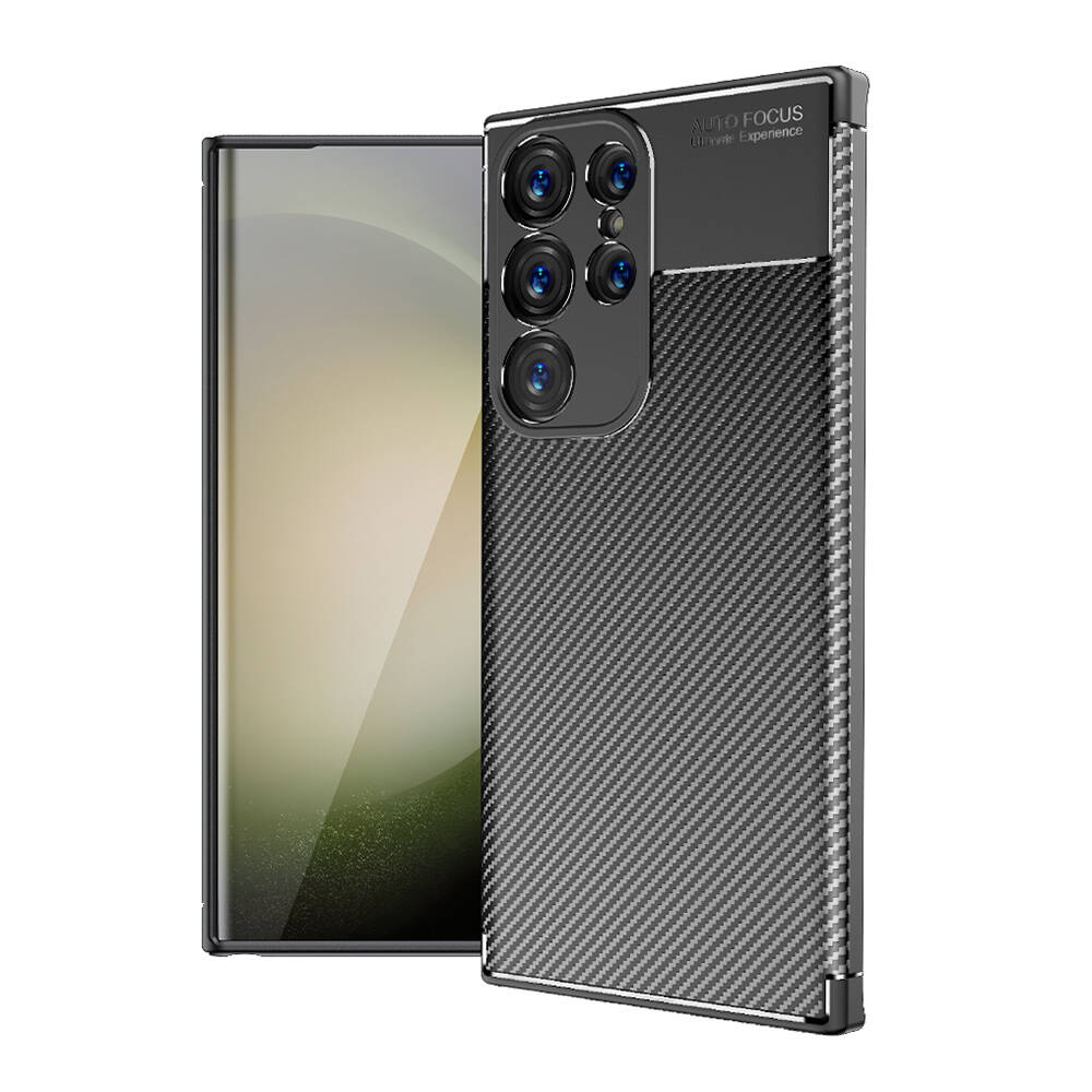 [RNZ-TA98537] Samsung Galaxy S24 Ultra Uyumlu Kılıf Zore Negro Silikon Kapak