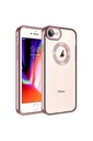 Apple iPhone SE 2020 Uyumlu Kılıf Kamera Korumalı Logo Gösteren Zore Omega Kapak