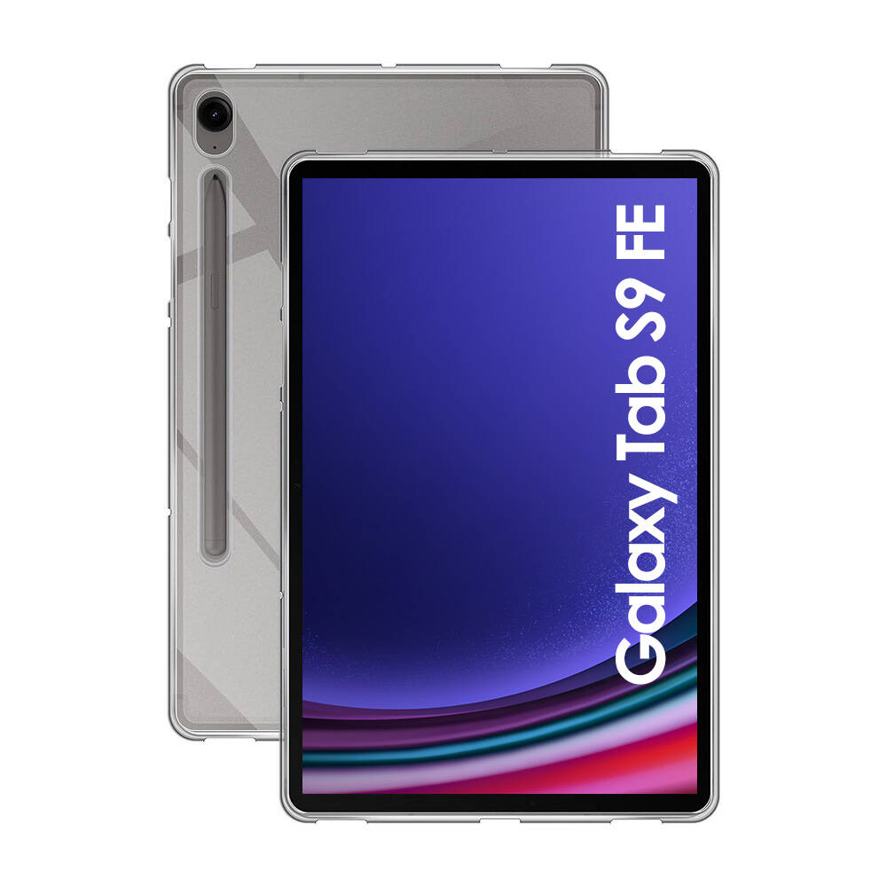 Samsung Galaxy Tab S9 FE Uyumlu Kılıf Zore Tablet Süper Silikon Kapak