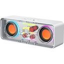 Recci RSK-W38 Space Station Serisi RGB Led Işıklı Bluetooth Hoparlör FM Radio Özellikli