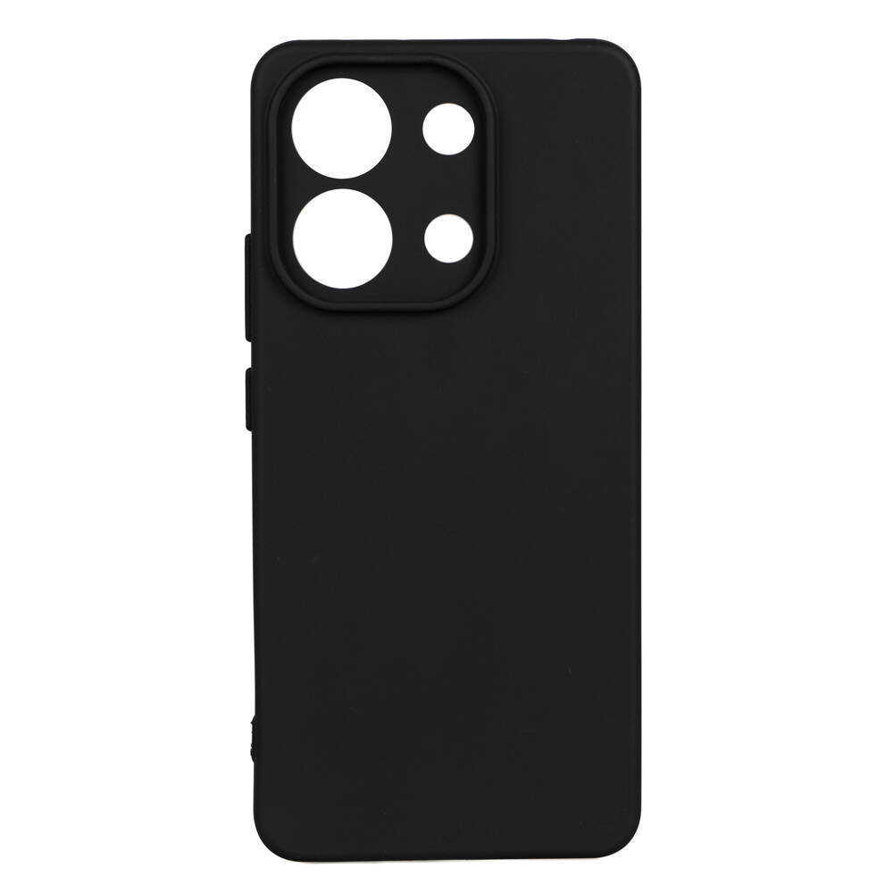 [RNZ-TA98668] Xiaomi Redmi Note 13 4G Uyumlu Kılıf Zore Biye Silikon (Siyah)