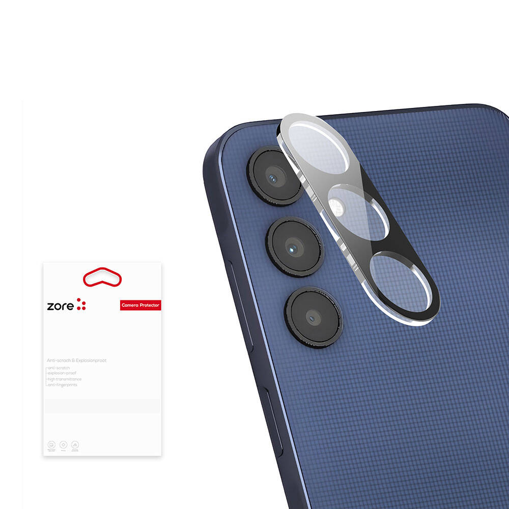 [RNZ-TA98717] Samsung Galaxy A25 Uyumlu Zore 3D Kamera Camı
