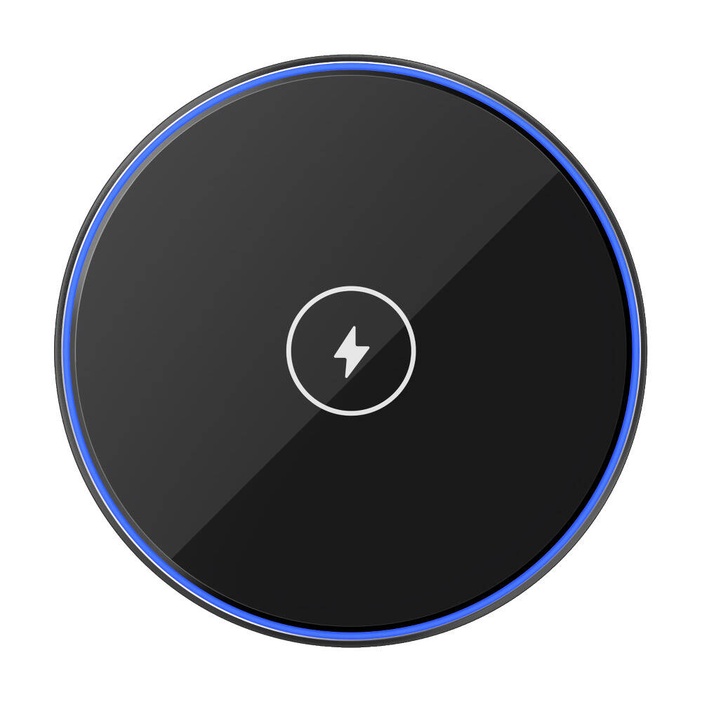 [RNZ-TA99419] Wiwu Wi-W012 Quantus 15W Hızlı Şarj Özellikli Masaüstü Wireless Şarj Aleti (Siyah)