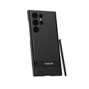 Samsung Galaxy S24 Ultra Uyumlu Kılıf Zore Kamera Korumalı Leather Dikey Standlı Ays Kapak