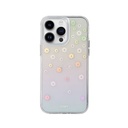 Apple iPhone 14 Pro Uyumlu Kılıf Çiçek Desenli Taşlı Coehl Aster Kapak