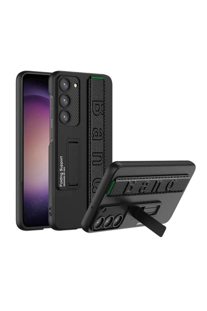 Samsung Galaxy S24 Plus Uyumlu Kılıf Standlı El Tutacaklı Zore Band Kapak
