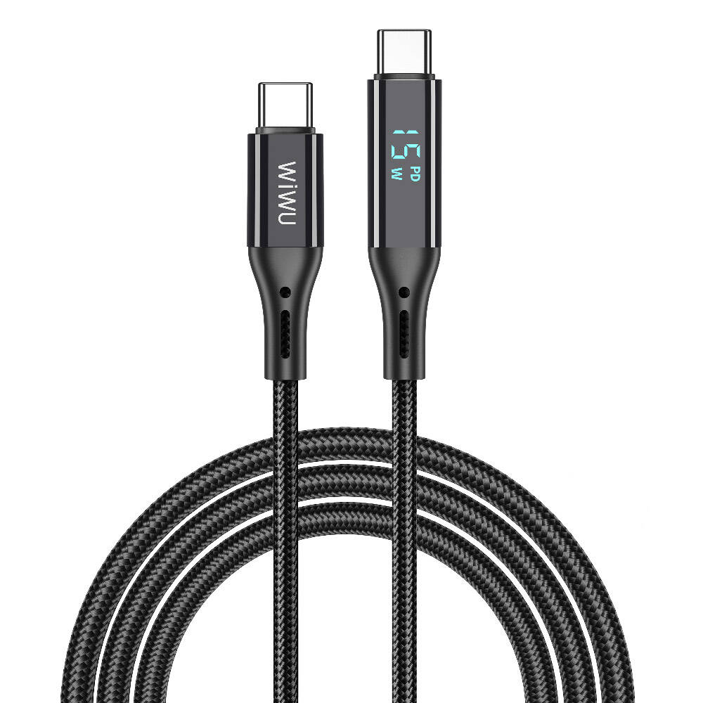[RNZ-TA98910] Wiwu Wi-C020 Thor Serisi 100W Hızlı Şarj Özellikli Type-C to Type-C Kablo 1.2M