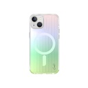 Apple iPhone 15 Uyumlu Kılıf M-safe Şarj Özellikli Parlayan Arka Yüzey Coehl Linear Kapak