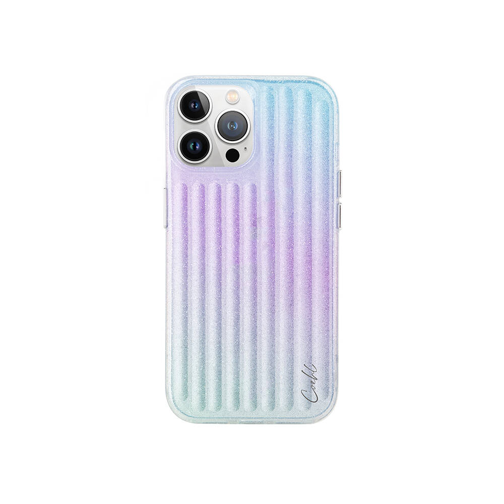 [ZTA98926] Apple iPhone 15 Pro Max Uyumlu Kılıf Parlayan Arka Yüzey Coehl Linear Kapak