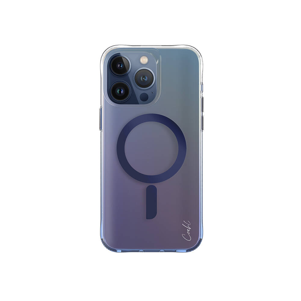 [ZTA98948] Apple iPhone 15 Pro Uyumlu Kılıf M-safe Şarj Özellikli Mistik Mor Renkli Coehl Dazze Kapak