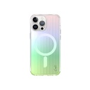 Apple iPhone 15 Pro Max Uyumlu Kılıf M-safe Şarj Özellikli Parlayan Arka Yüzey Coehl Linear Kapak