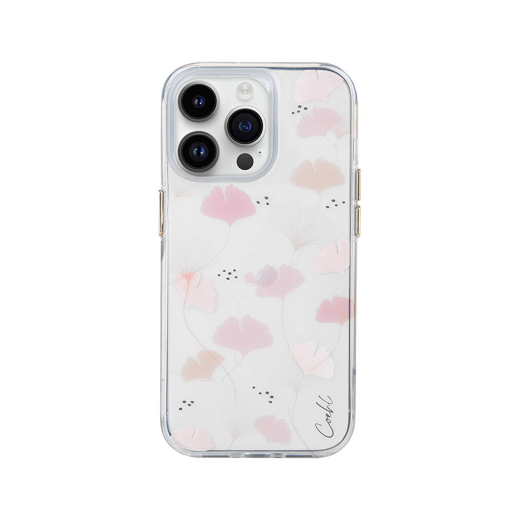 [ZTA98946] Apple iPhone 14 Pro Uyumlu Kılıf Çayır Çiçeği Desenli Coehl Meadow Kapak