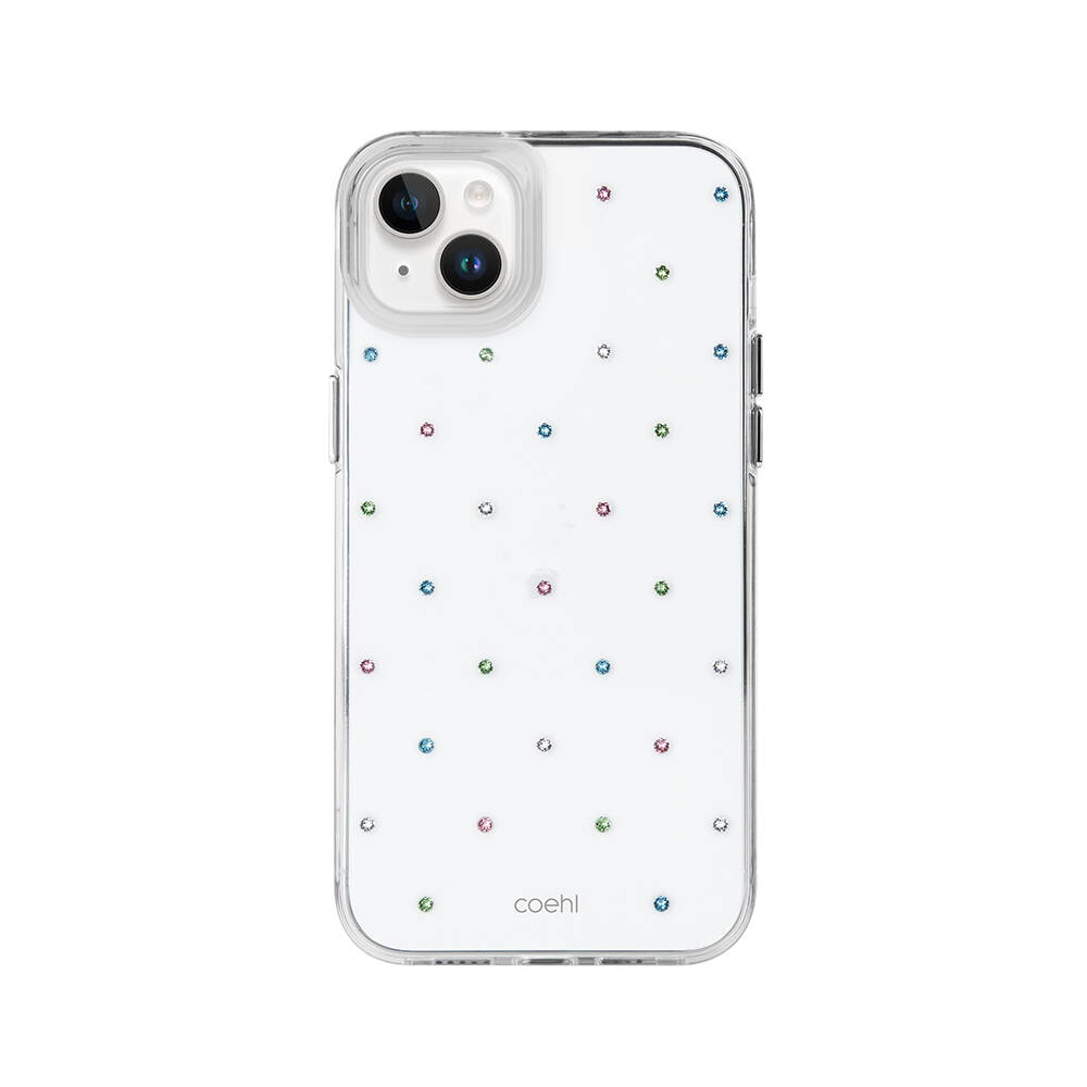 [ZTA98966] Apple iPhone 14 Uyumlu Kılıf Tektaş Desenli Coehl Solitaire Kapak