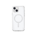Apple iPhone 15 Uyumlu Kılıf M-safe Şarj Özellikli Simli Magnetik Coehl Glace Kapak