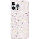Apple iPhone 15 Pro Max Uyumlu Kılıf Mini Çayır Çiçekleri Desenli Coehl Prairie Kapak