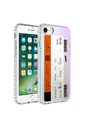 Apple iPhone SE 2020 Uyumlu Kılıf Airbag Kenarlı Renkli Desenli Silikon Zore Elegans Kapak